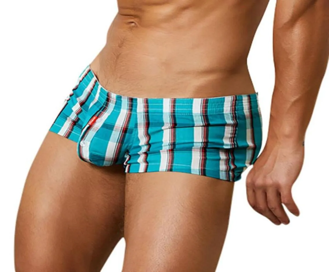 Mutande da uomo sexy moda boxer intimo intimo pantaloncini boxer da uomo in cotone stampato per mutandine con custodia di qualità4055254