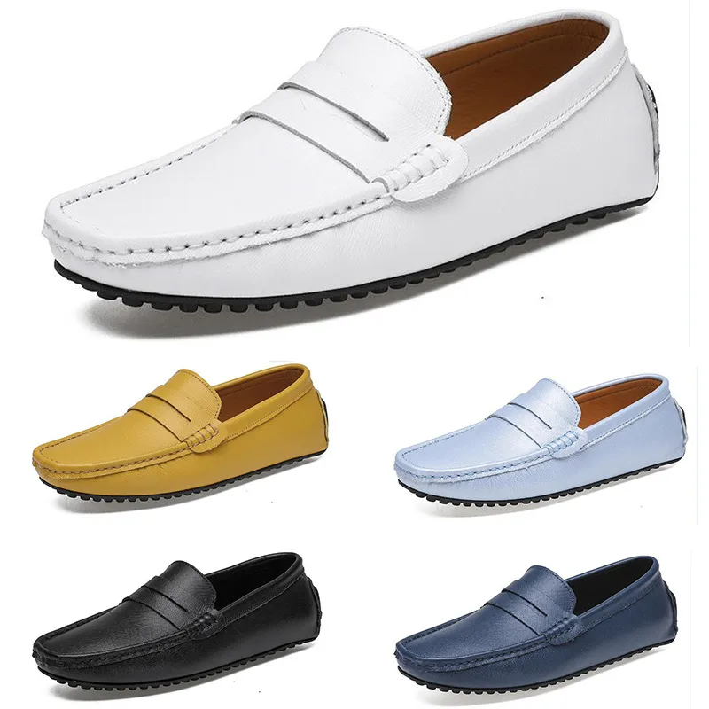 Cinza branco outono de outono preto verão mola masculina lúpter top respirável sapatos macios de sola plana g 23