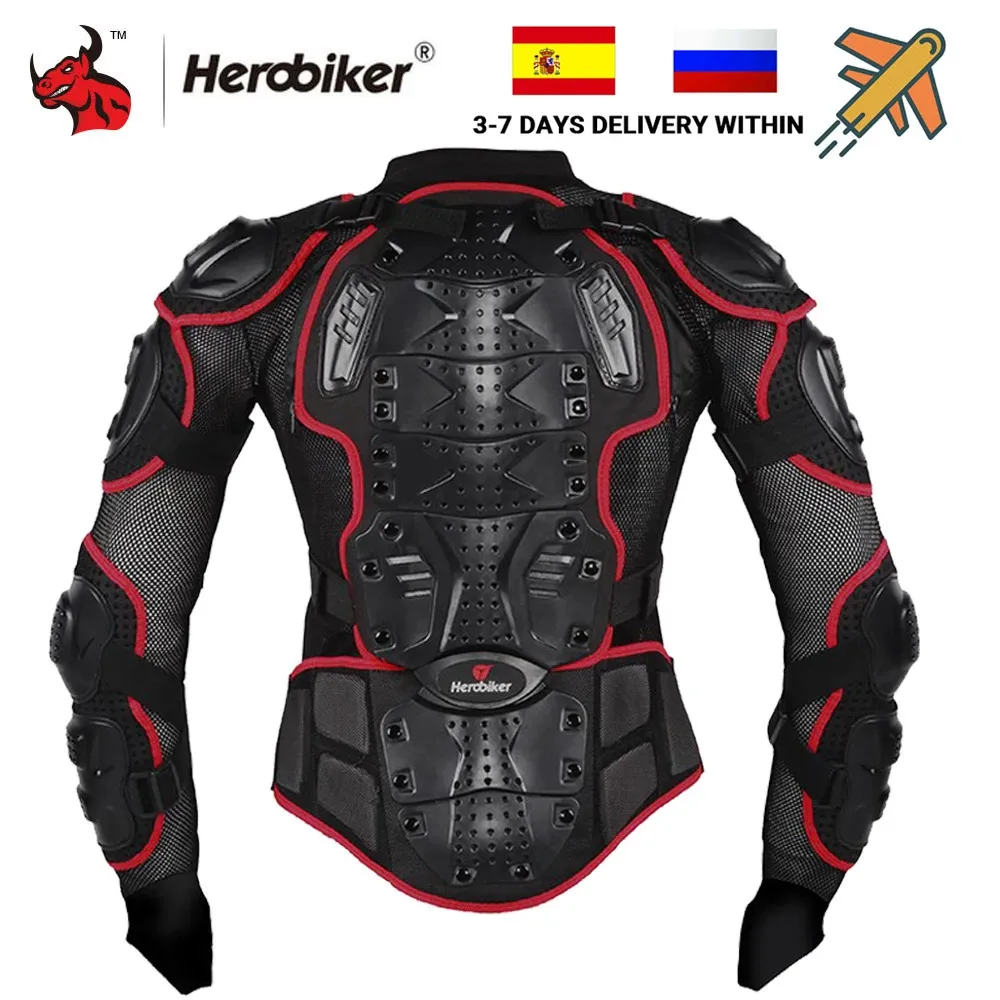 5XL Motorcycle Jackets Turtle Mens Full Body Armor Protection Jackets Motocross Enduro Racing Moto Protective Equipment Clothes 240227