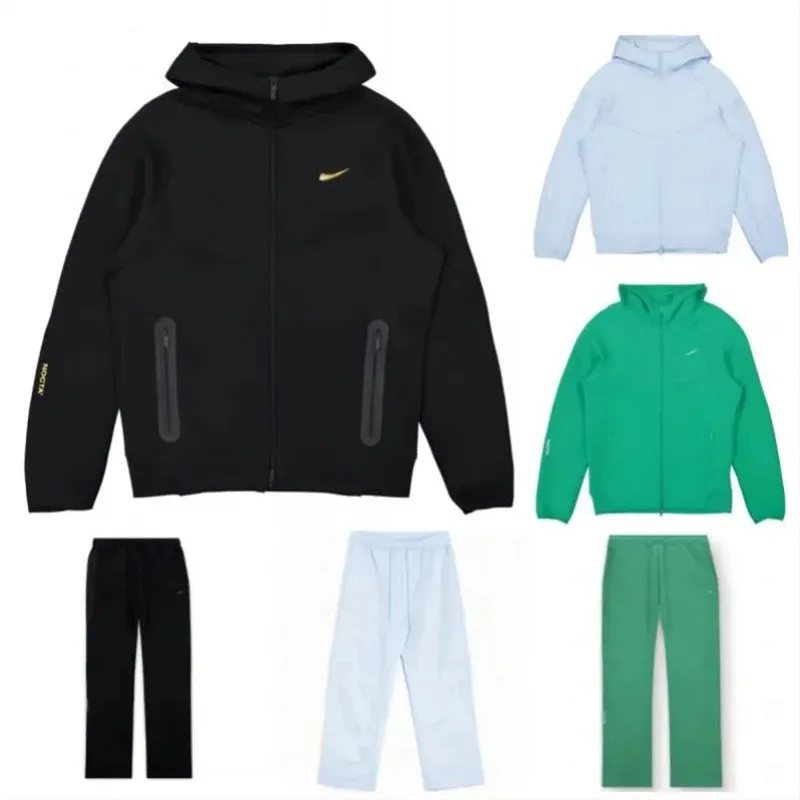 Nocta Tech Fleece Tracksuit Designer Hooded Coats Pants Zip Jacket Jogger Pants