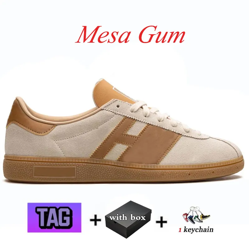 Handball Spezial Clear Pink Sneakers Designer Shoes Vegan Og Aluminium Black Gum Brown Red Men Women Trainers Outdoor Flat Sports H4