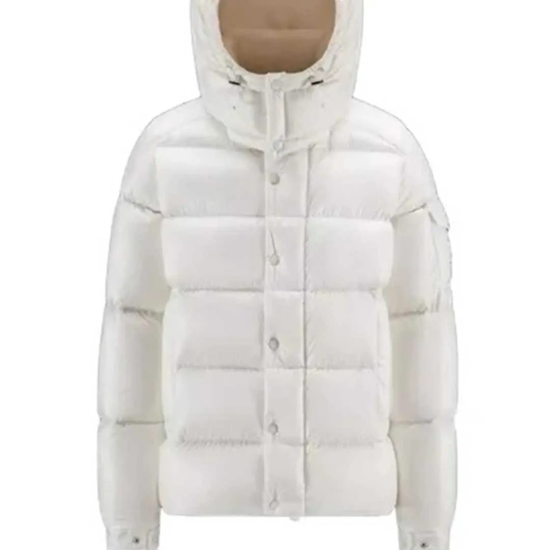 Piumino da uomo Designer Nuova giacca invernale Moda con cappuccio Top Piumino da esterno Caldo cappotto d'anatra Nfc Scan Plus Size 4xl 5xl ZD72
