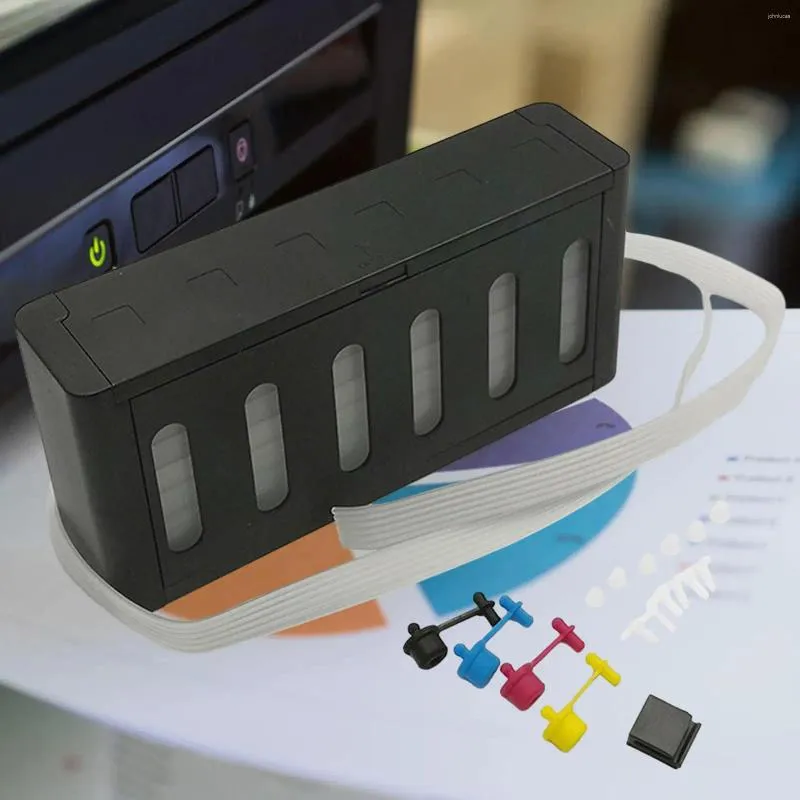 Kits de recarga de tinta Sistema de suprimento contínuo DIY Impressora de jato de tinta para acessórios