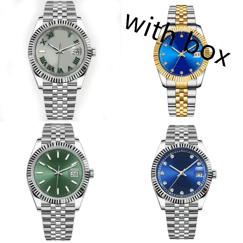 Designer horloges horloge voor mannen relojes herenhorloge heren hoge kwaliteit maat 41MM 36MM datejust datejust beweging horloges relojes dameshorloge watchwomen XB03 B4