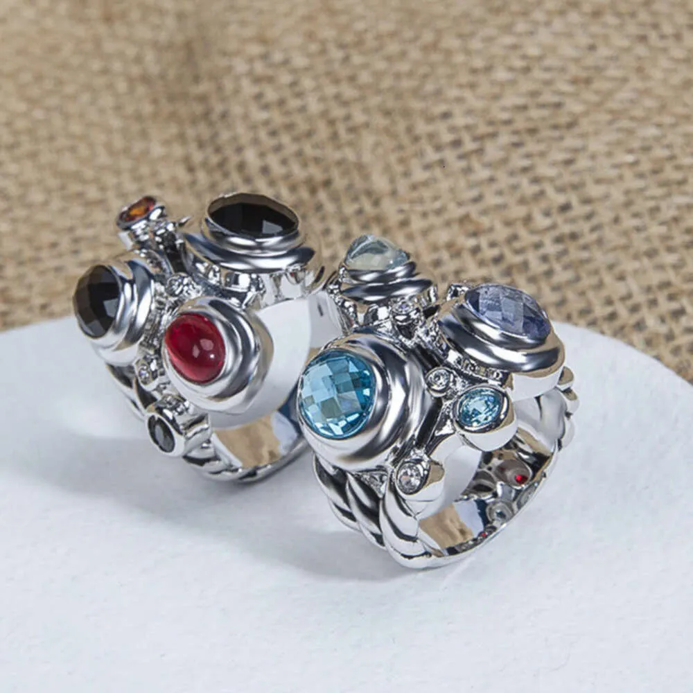 David Yurma bijoux bagues de créateur pour femmes mode similaire à la mode tissé câble mode bague bijoux pour femmes doigt anillos