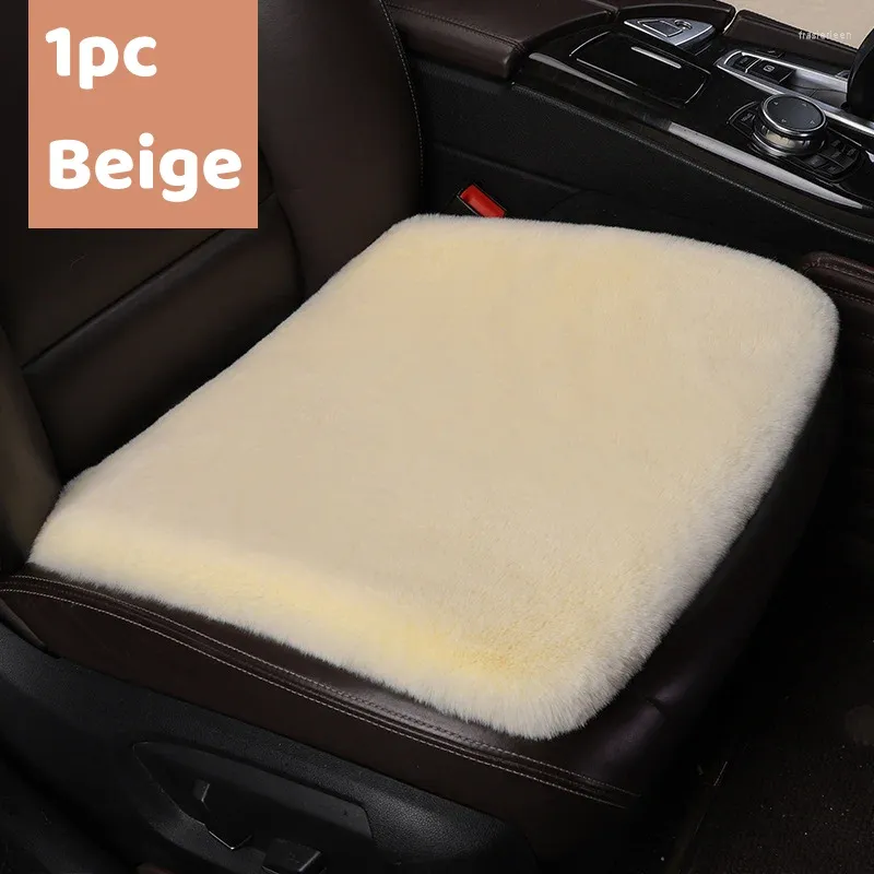 Car Seat Covers Universal Warm Plush Material Winter Suit Most Version Cushion Accessories For