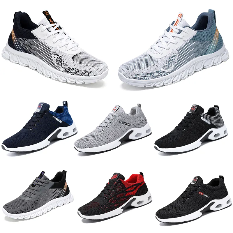 2024 new men women shoes Hiking Running flat Shoes soft sole fashion black white red bule comfortable fashion antiskid big size