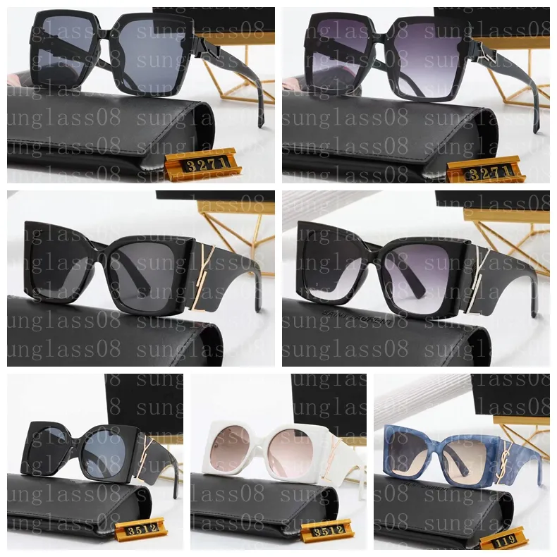 Women Oval Fashion Designer Sunglasses Goggle Beach Sun Glasses for Man Optional Good Quality With box