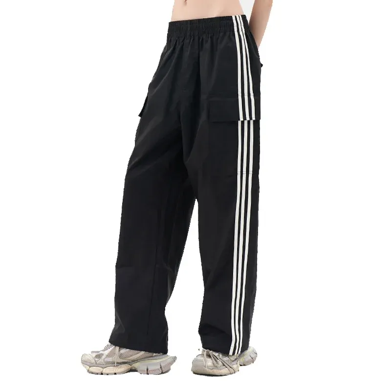 Jogginghose Größe Streifen Sport Marke Hosen für Männer Frauen Mode Hip Hop Kleidung Streetwear Lose Beiläufige Hosen Jogger Jogginghose Unisex