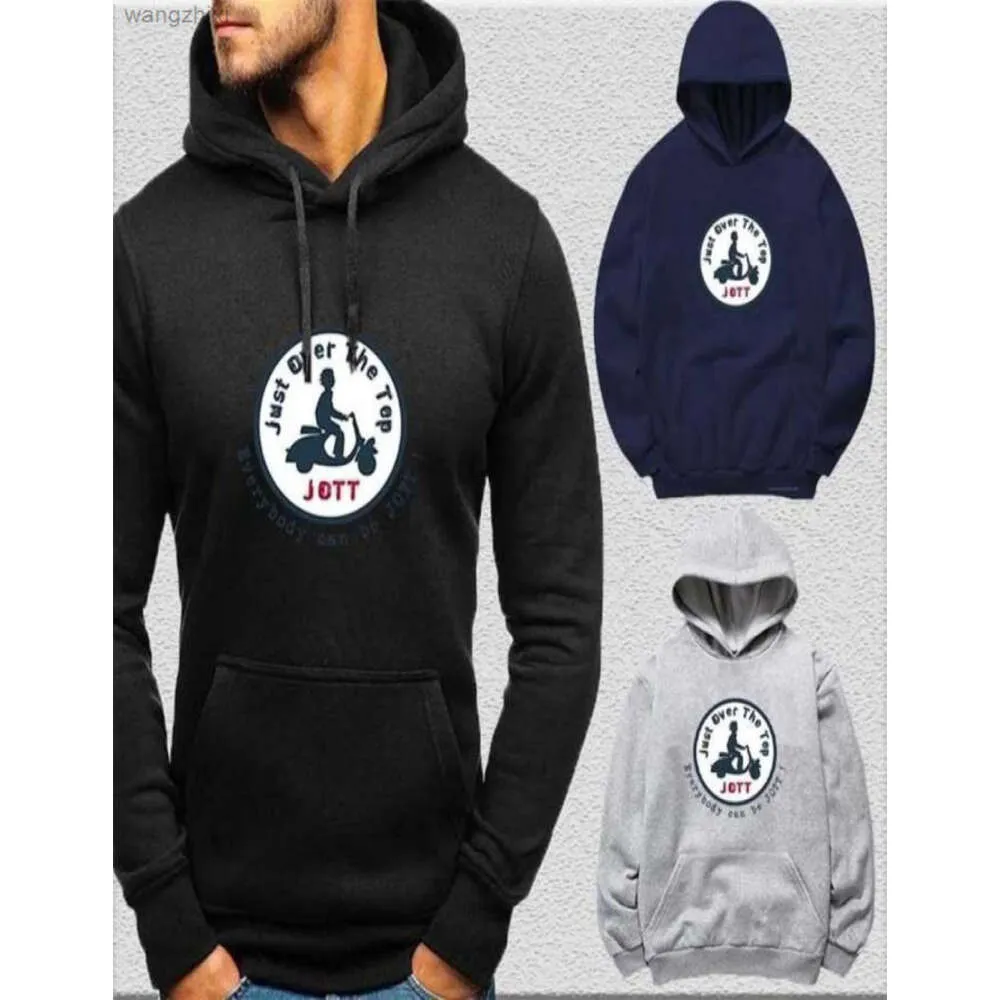 Moda masculina039s outono e inverno lazer jott impressão manga longa hoodie design esportes s4xl 2112247540934