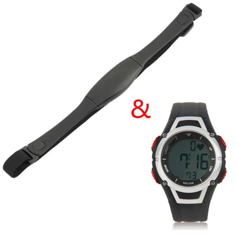 Apparatuur polaire stijl hartslag horloge cardio fitness digitaal 5,3 kHz sport polshorloges running fiets hartslagmonitor borstband