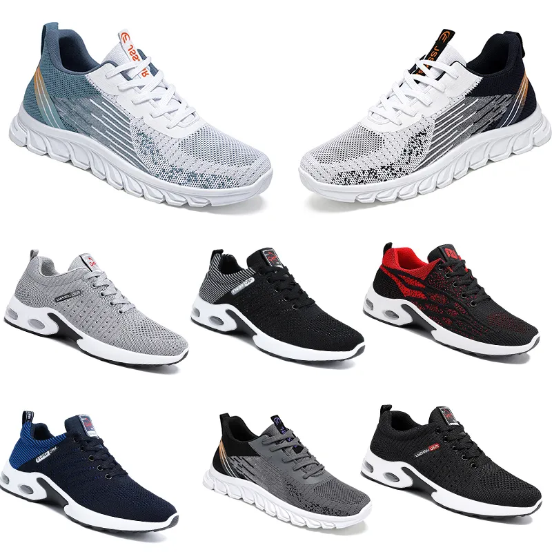 Schoenen mannen Running 2024 Spring Fashion Sport Geschikte Sneakers Leisure Color Blocking Antiskid Big Siz 25