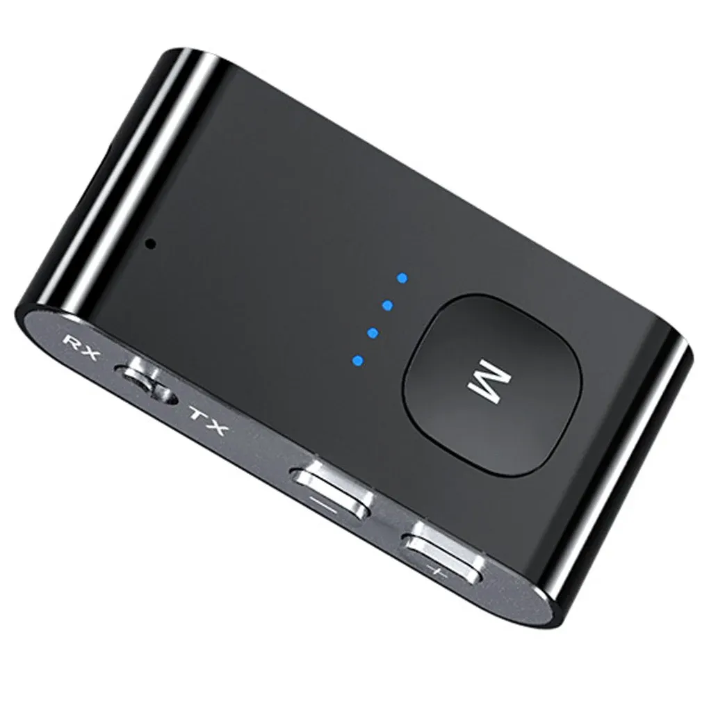 스피커 3 5mm Bluetoothcompatible 5 0 송신기 수신기 스피커 헤드폰 핸즈프리 전화 저 지연 충전식 어댑터