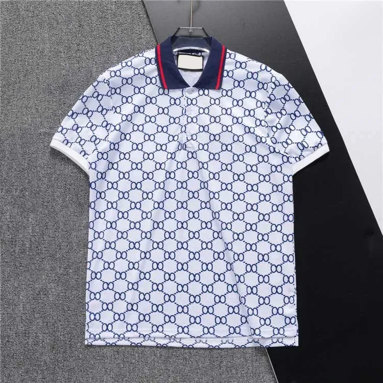 Mens Designer Polo Camisas Casuais Camisa de Manga Curta Homens Camisa Polo de Verão Tamanho M-XXXL