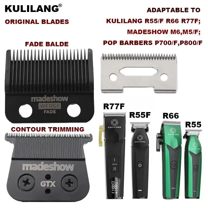 Trimmers رأس قاطع أصلي جديد قابل للاستبدال لـ R77F R55 (F) Madeshow M6 M10 M5