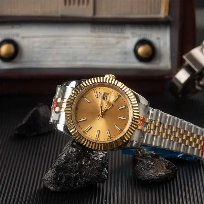 32% OFF relógio masculino automático mecânico 2813 movimento 36/41 mm todo em aço inoxidável feminino casal clássico relógio de pulso de luxo