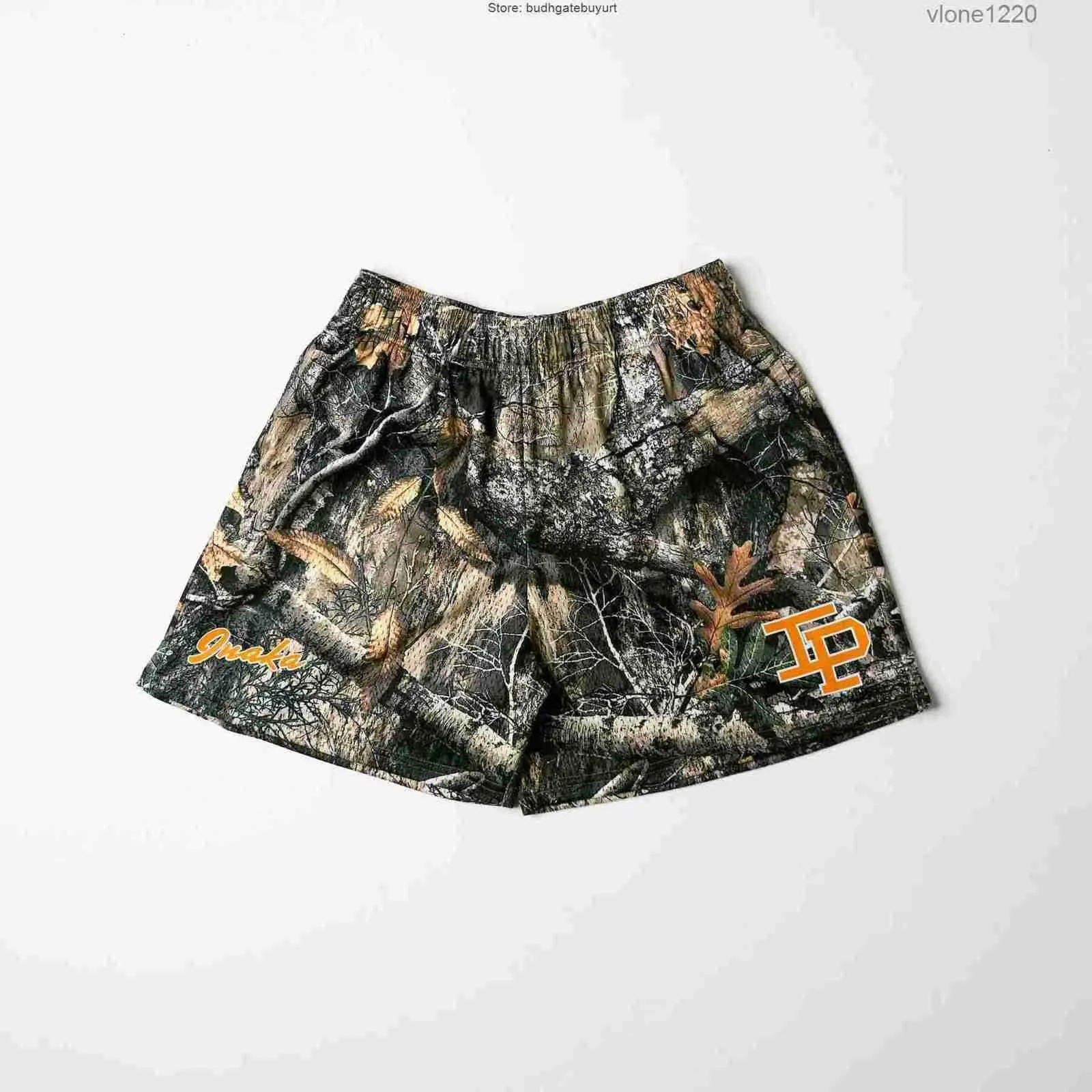 IVHL Women's Power Camo Men Women Classic Gym Mesh Inaka med inre liner IP -shorts SPHT