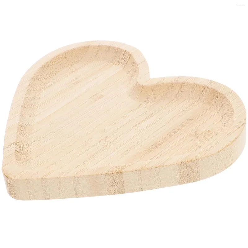 Dinnerware Sets Wooden Pallets Christmas Trays Marble Decor Plastic Heart Shaped Bowl Multi-use Plate Decorate Decorative For Centercenter