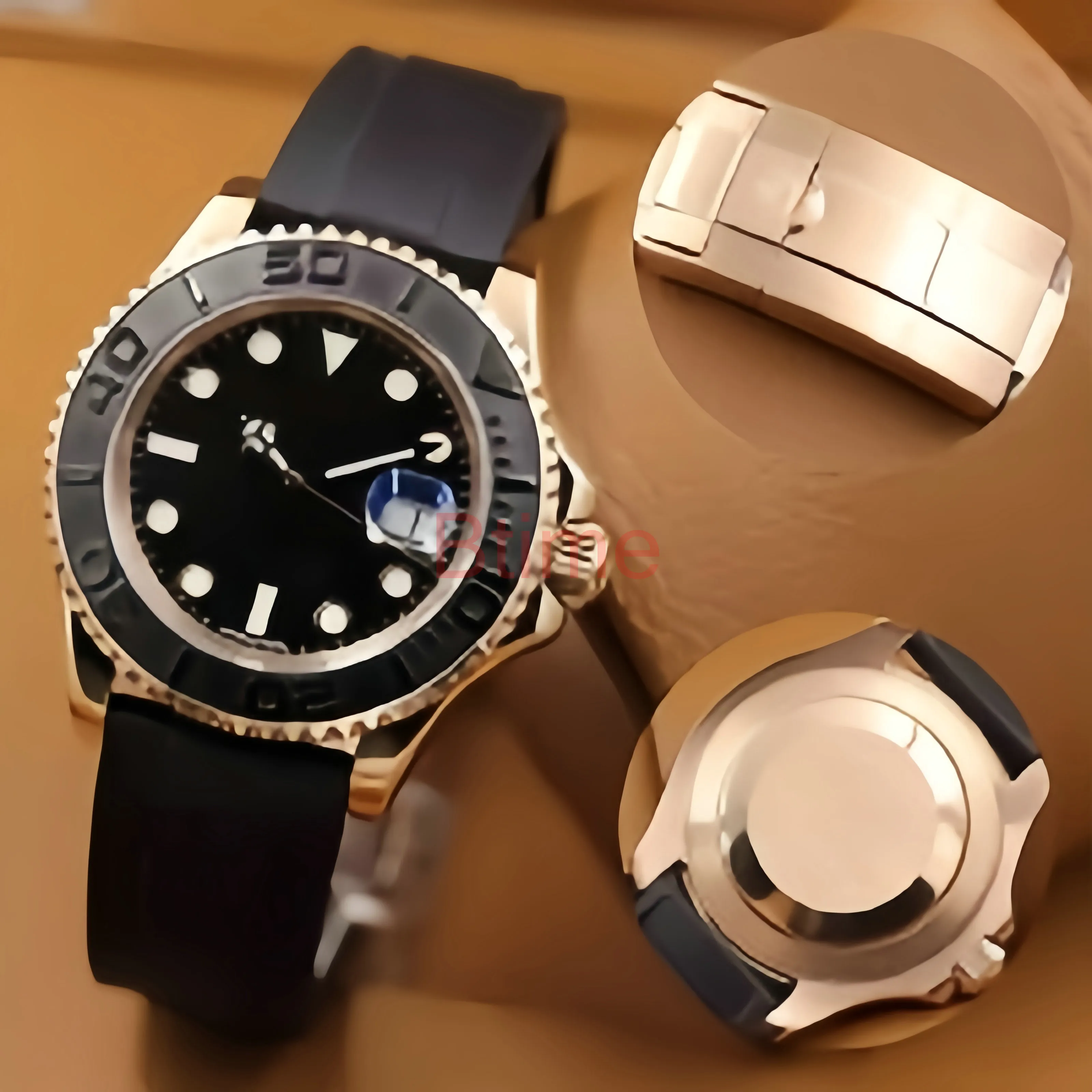 Fashion Mens Watch 2813 حركة أوتوماتيكية للأزياء ميكانيكية عالية الجودة الساعات الرجال RELOJ مصمم المصمم الرسغ