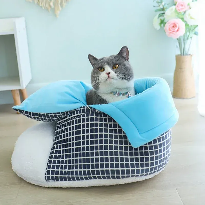 Tapetes para cama de gato em forma de sapato, Cool Cat House (A8109)