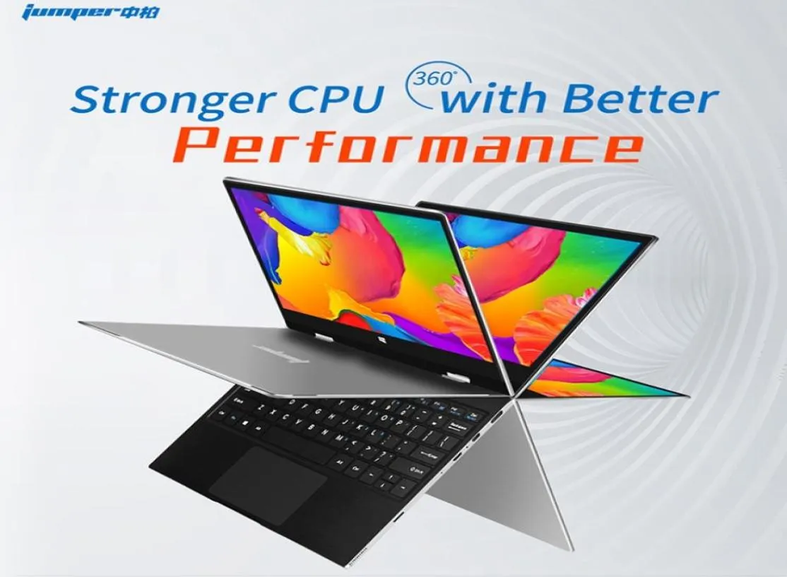 Jumper Ezbook x1 laptop 116 cali FHD IPS ekran dotykowy 360 stopni Rotat Ultrabook 4GB128GB 24G5GHz WiFi Notebook6834606