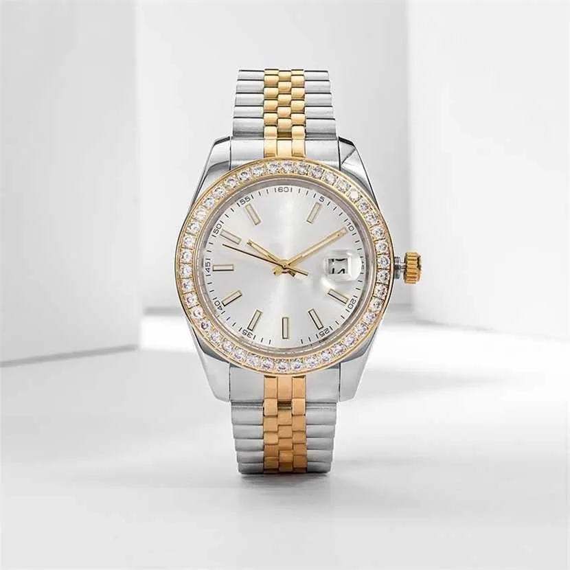 38% OFF watch Watch women 36/41mm Automatic Movement Stainless Steel diamond Mechanical daily waterproof montre de luxe bust down