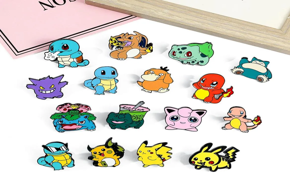 16 colors elf elves collection turtle dragon Cute Anime Movies Games Hard Enamel Pins Collect Metal Cartoon Brooch Backpack Hat Ba6254468