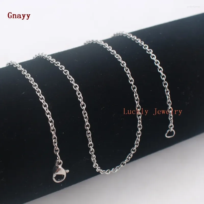 Zincirler bir düzine 12 pcs 3mm pürüzsüz yuvarlak rolo bağlantı zinciri paslanmaz çelik kolye 18 ''-28 '' Toplu kadınlarda toptan satış
