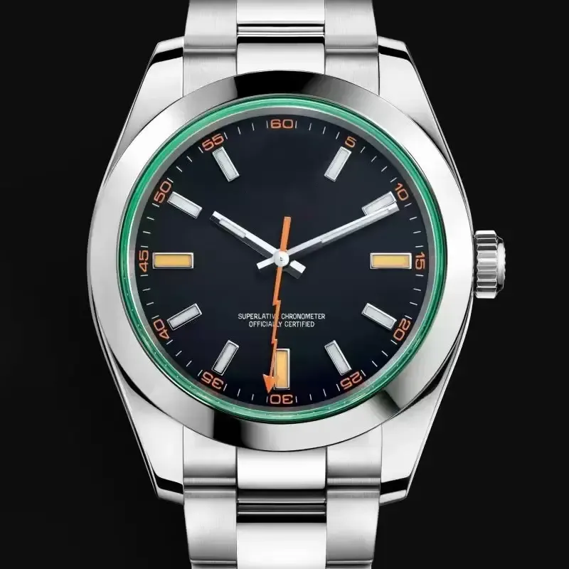 Sapphire Crystal Mens Automatic Mechanical Watch Stainless Steel ETA 2813 Movement Timepiece For Everyday Wear From Jin2818 58.04 DHgate.Com