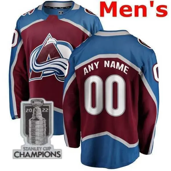 2023 Reverse Retro Avalanche Jersey Hockey Calum Ritchie Nathan MacKinnon Mikko Rantanen Keith a buon mercato Pavel Francouz Justus Annunen Samuel Girard Erik Johnson