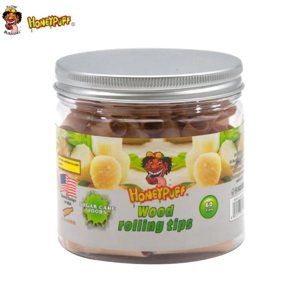 HONEYPUFF – pointes de filtre en bois roulant, avec diverses saveurs de fruits, 40MM, pointe de filtre buccale en bois, tuyau à main pour tabac 4142394