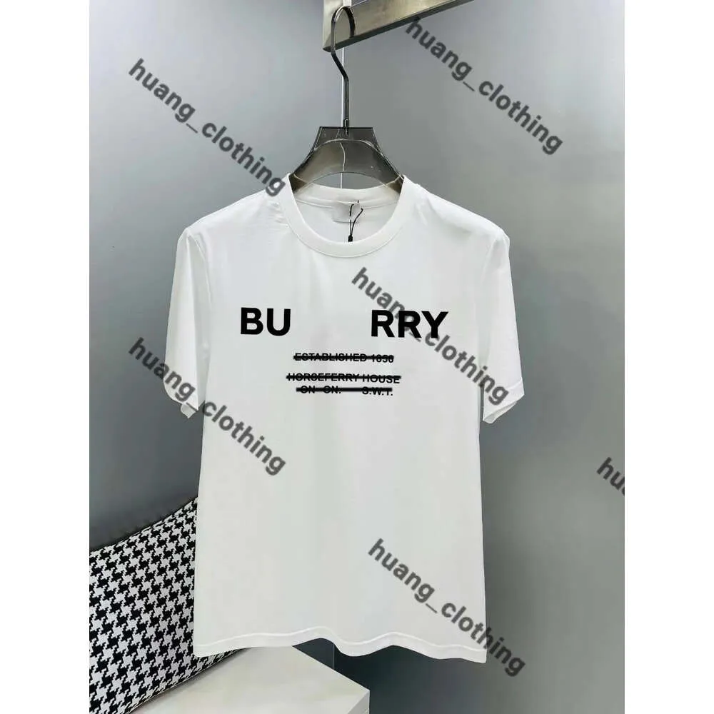Designer-T-Shirt von Burbery, lässiges MMS-T-Shirt mit monogrammiertem Aufdruck, kurzärmliges Oberteil, luxuriöse Herren-Hip-Hop-Kleidung, Burburries-T-Shirt, Burbery für Herren, Burberries2, Herren 70