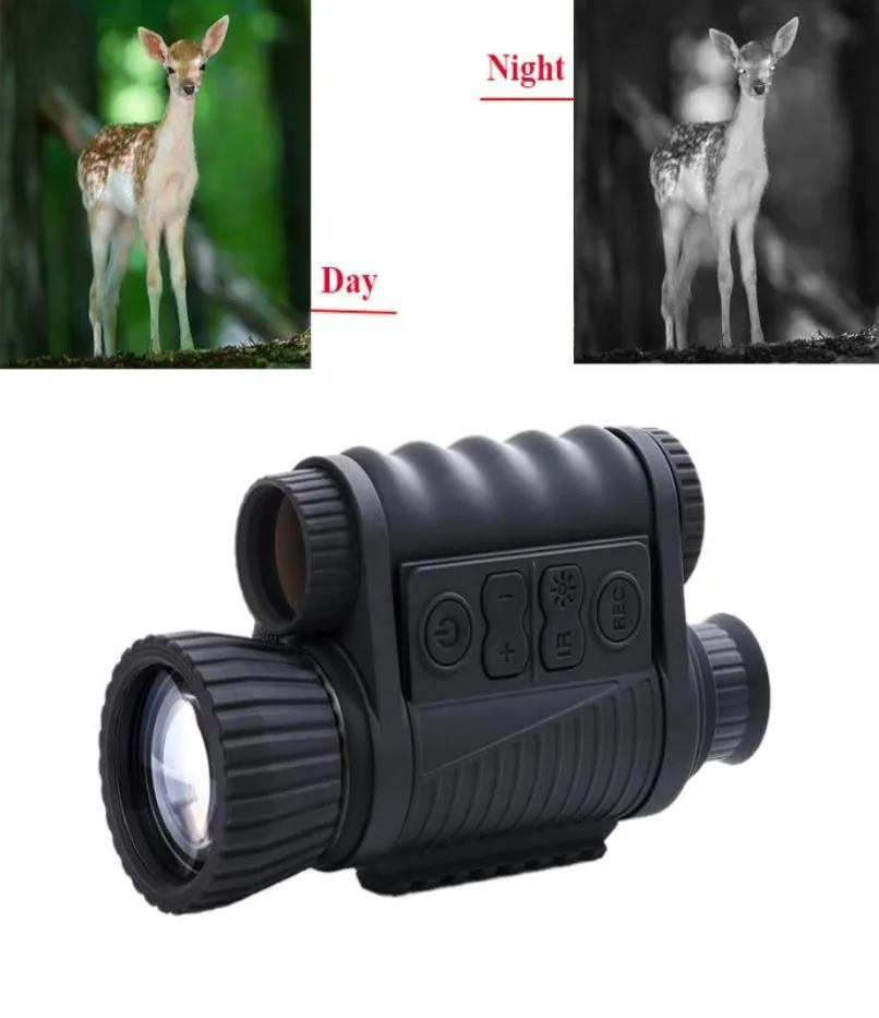 WG650 Night Hunting Digital Scope Infrared 6X50 Night Vision Monocular Optics 200M Range NV Telescope Picture and Video9141334