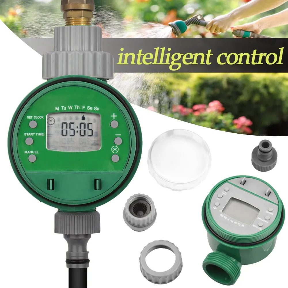 Timers Intelligent Digital Automatic Watering Timer Geprogrammeerde Garden Automatische irrigatieapparatuur voor Lawn Courtyard Greenhouse