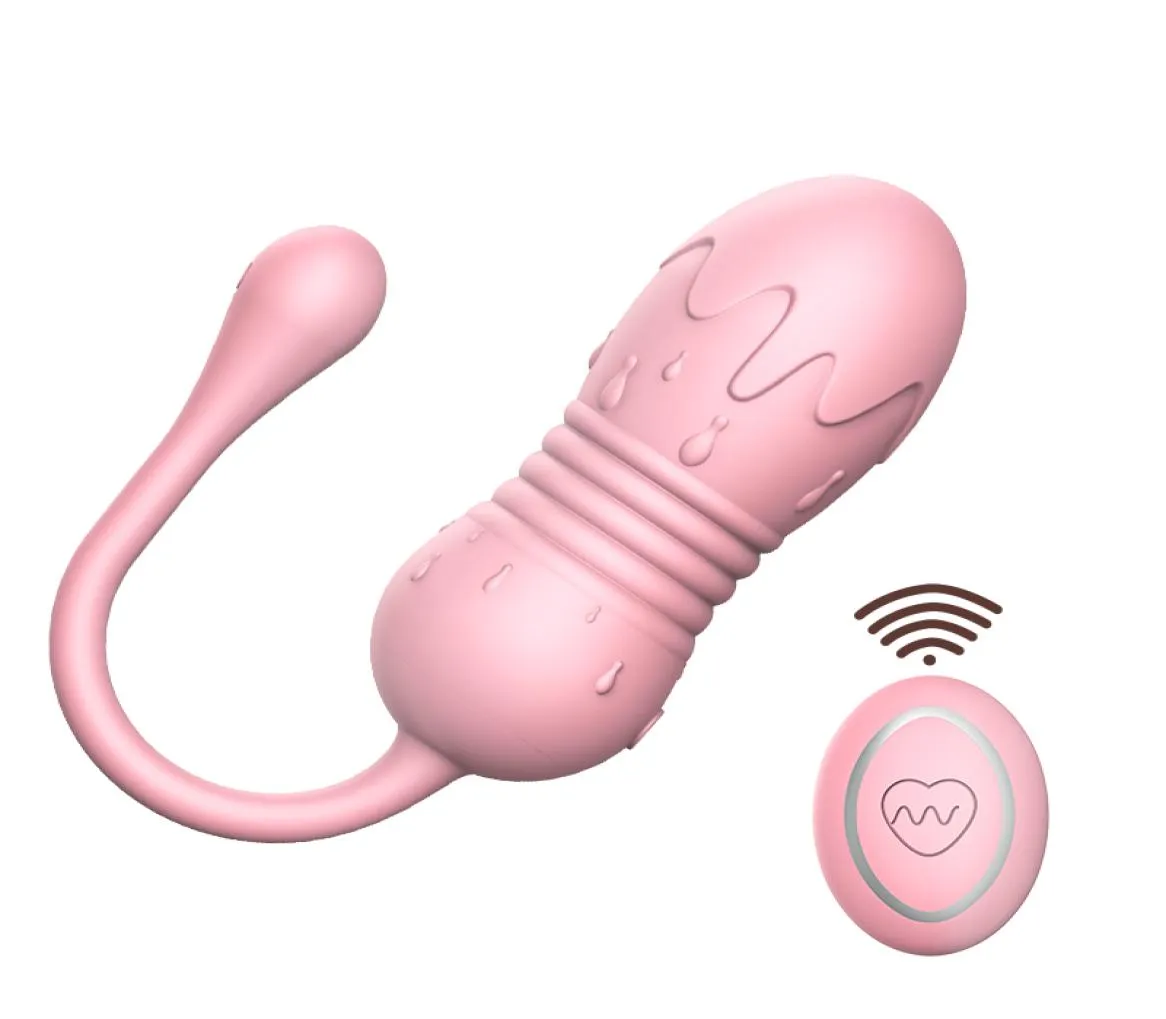 Kegel Balls para Mulheres Mini Vibradores Sex Toys GSpot Dildos 8 Velocidade Pequeno Vibrador Sem Fio Com Controle Remoto Calcinha Vibrando 6000418