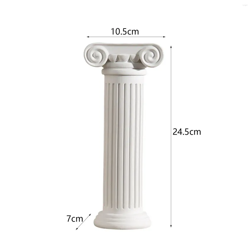 Vases Greek Column Flower Vase Statue Dining Room Wedding Roman Pillar Plant Stand