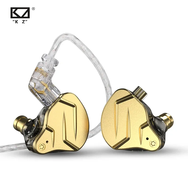 Headphones KZ ZSN PRO X Metal In Ear Earphone 1BA 1DD Hybrid Drive HIFI Sport Noise Cancelling Earbud Headset KZ ZSNPROX ZES ZEXPRO DQ6S