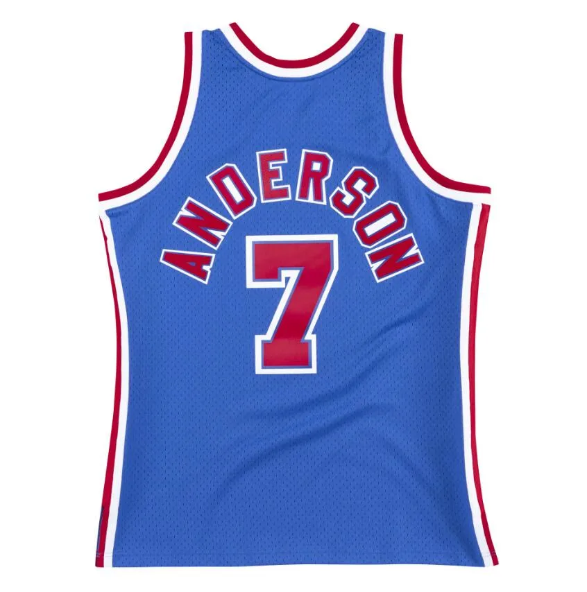 Maglie da basket cucite Kenny Anderson 1993-94 maglia Hardwoods classica maglia retrò Uomo Donna Gioventù S-6XL