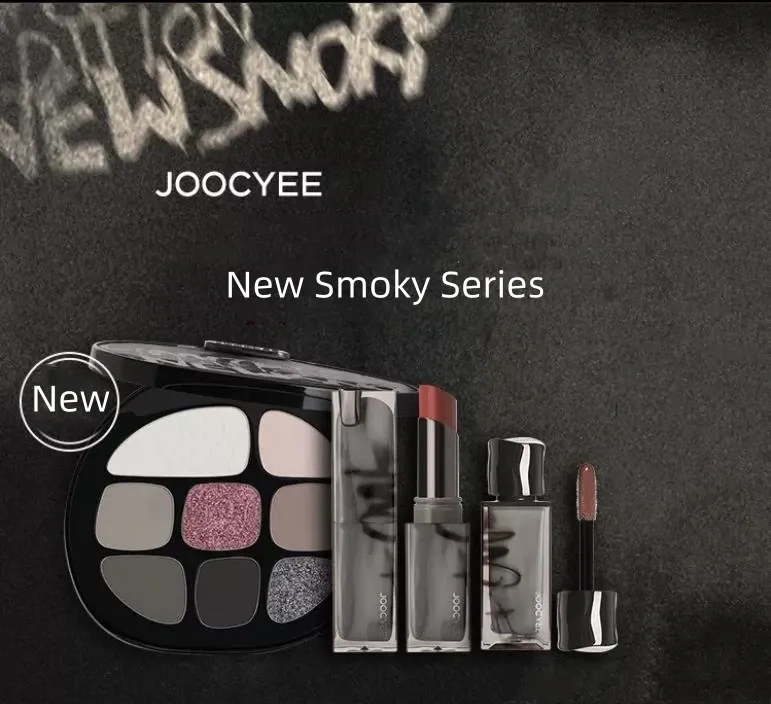 Shadowjoocyee New Smoky Collection Lipsticksアイシャドウとリップグロスマルチカラーアイシャドウパレットマットシマーメイク