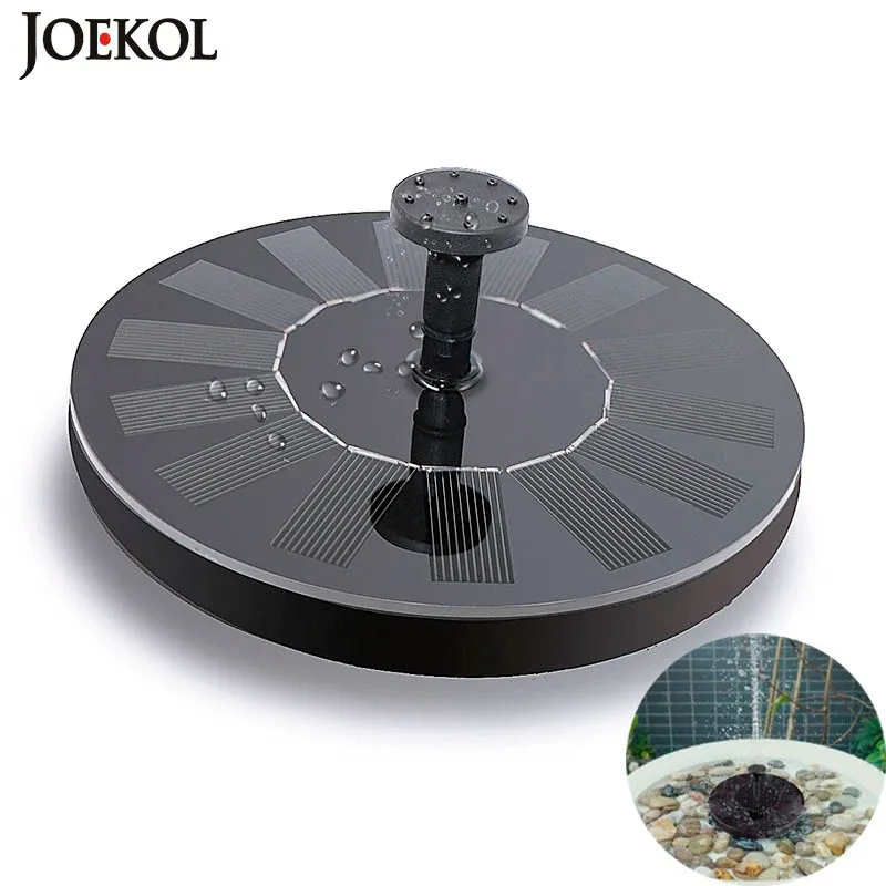 Bad 7V Solar Fountain Watering Kit Power Solar Pow Pool Pond Submersible Waterfall Floating Solar Panel Water Fountain For Garden