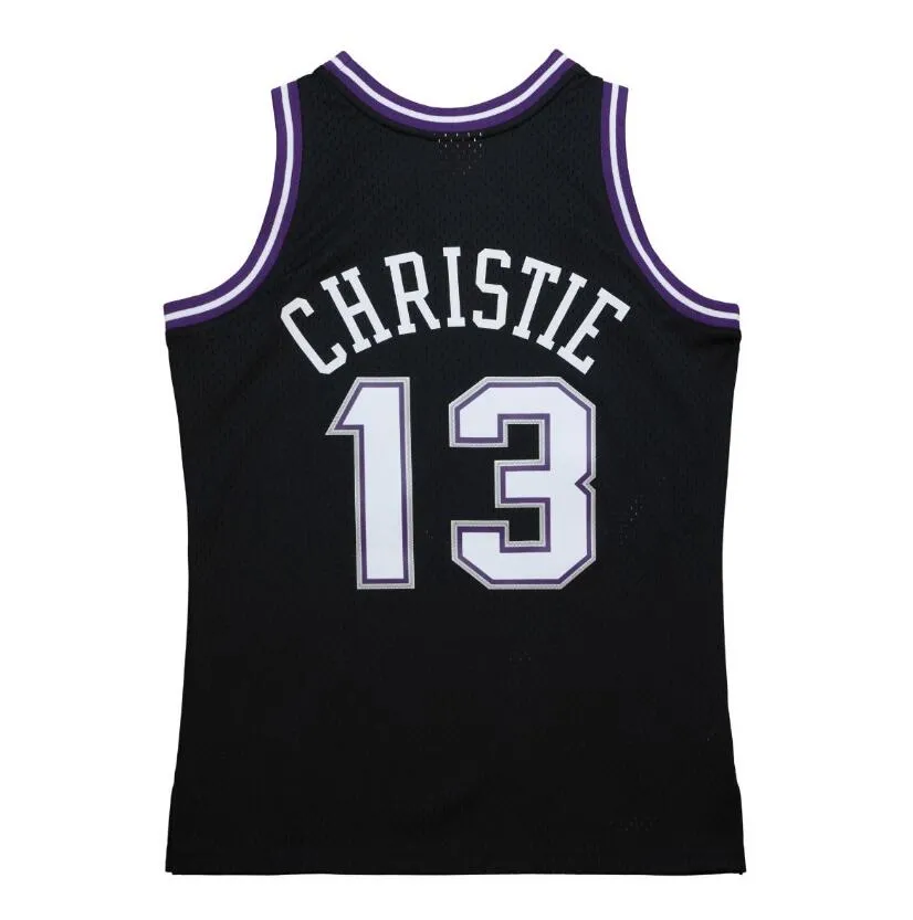 Stitched baskettröjor Doug Christie 2001-02 Mesh Hardwoods Classic Retro Jersey S-6XL