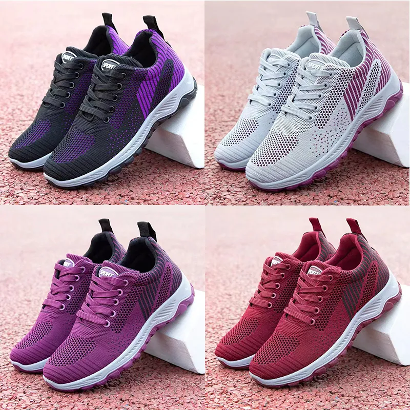 Bezpłatne buty do biegania wszystkie białe różowe białe mężczyźni kobiety Sneakers Gai Runner Trenerzy Rozmiar 36-44