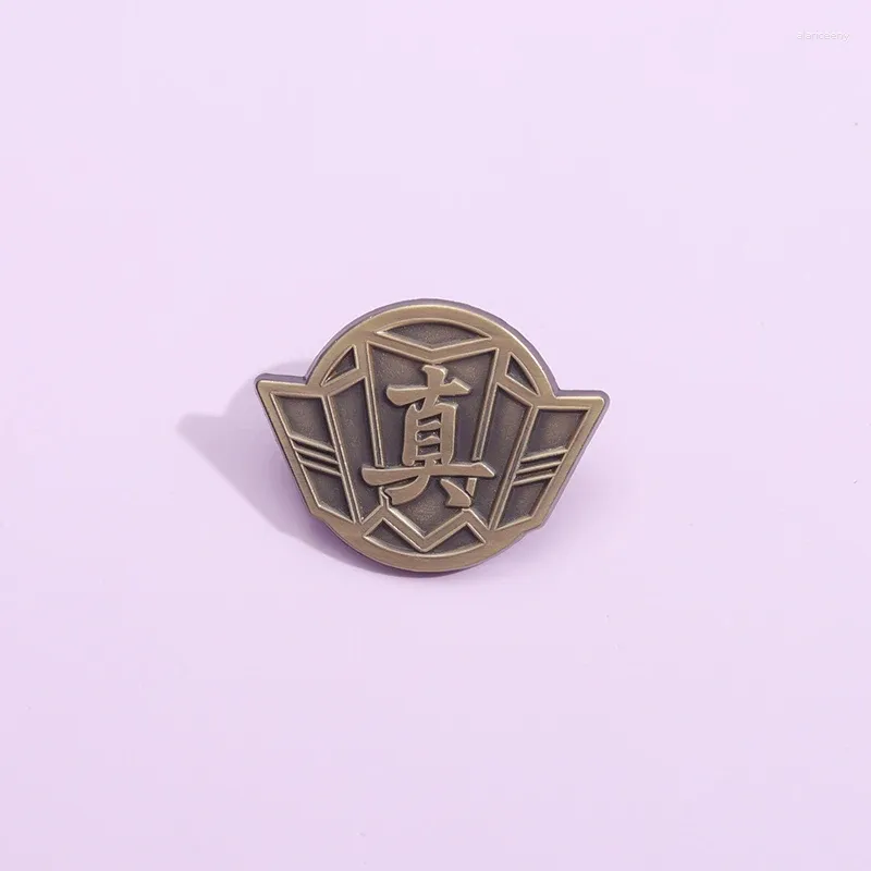 Broşlar yakuza oyun emaye pimleri retro vintage lapel rozet kıyafetleri mücevher broş sırt çantası şapka aksesuarları pin hediye arkadaş