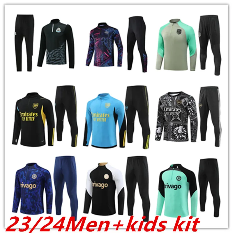 23 24 Newccastle Fußball-Trainingsanzug 2023 24 BRUNO G. WILSON SHELVEY ALMIRO TRIPPIER MAXIMIN Herren-Kit Chandal Survêtement Fußball-Trainingsanzug Sportbekleidungs-Kits