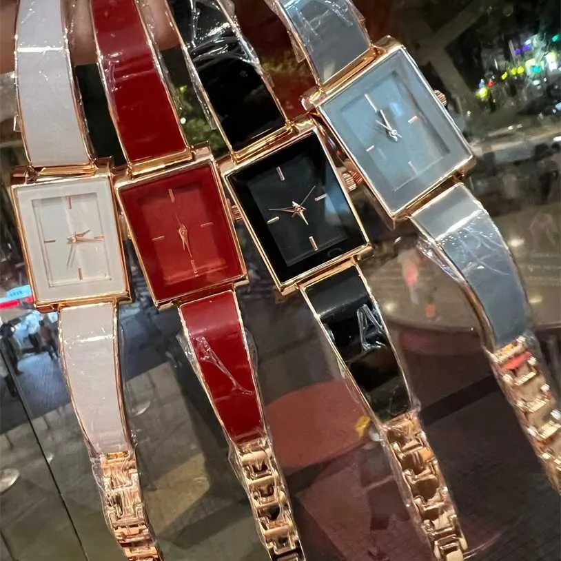22% korting op horloge Bekijk Xiaogujias New Square Classic Fashion Quartz Dames met stalen band