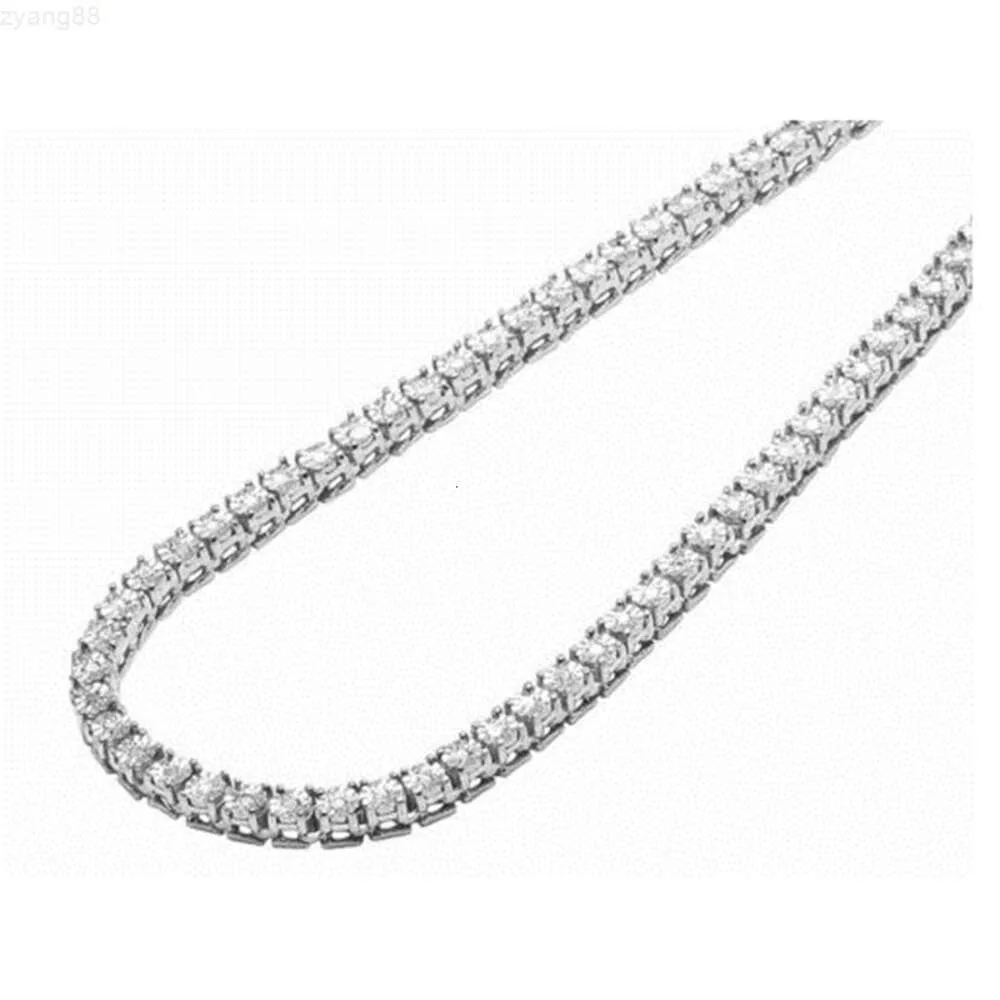 Voaino 9k 14k 18k Gold Cvd Vvs Lab-grown Diamonds Chain Fashion Tennis Halskette Choker