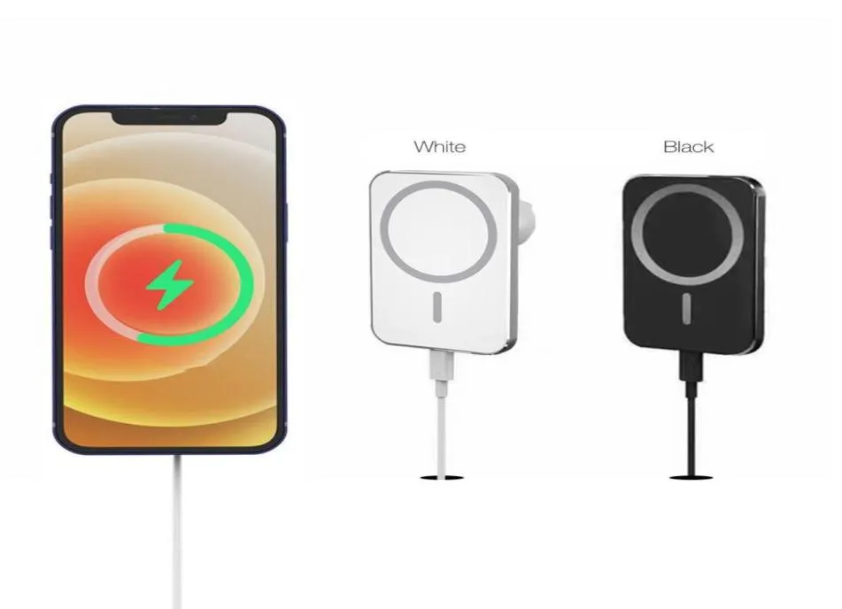 Support de chargeur de voiture magnétique sans fil HaloLock 15W, pour iPhone 11 12 13 Pro Max Magsafing, support de téléphone à charge rapide pour Xiaomi Samsu7572488