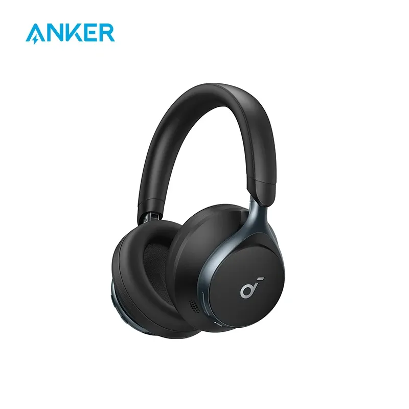 Headphones Soundcore by Anker Space One Active Noise Cancelling Headphones Wireless Headphones Bluetooth 5.3 2X Stronger Voice Reduction