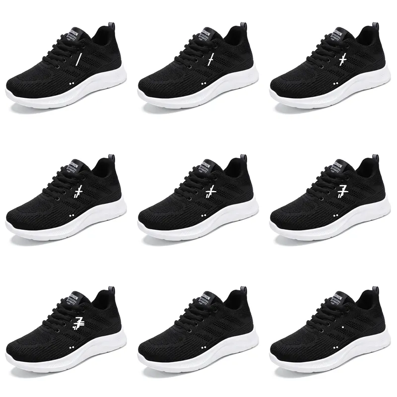 Gai Running Shoe Designer Women's Running Shoes Men Flat Black و Whit69 41151