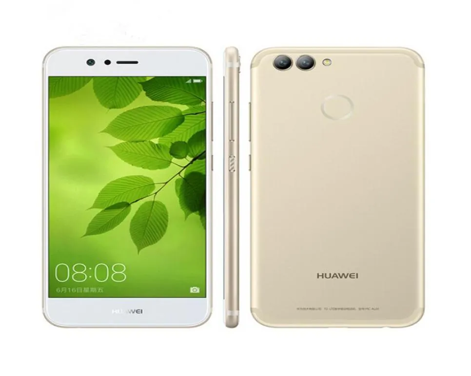 オリジナルHuawei Nova 2 4G LTE Cell Phone Kirin 659 Octa Core 4GB RAM 64GB ROM Android 50インチ200MP OTG指紋IDスマートMOB7065125